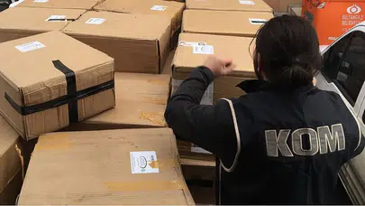 Denizli'de kaçakçılık operasyonu : 5 milyon 600 bin makaron ele geçirildi