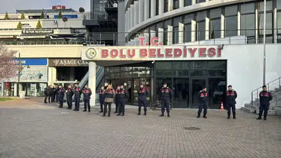 Bolu Belediyesi soruşturmasında esnaf odalarına baskın !