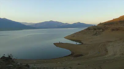 Son yağışların ardından Gaziantep'teki Tahtaköprü Barajı'nda su seviyesi yükseldi