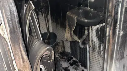 Diyarbakır'da bir otel odasında yangın çıktı