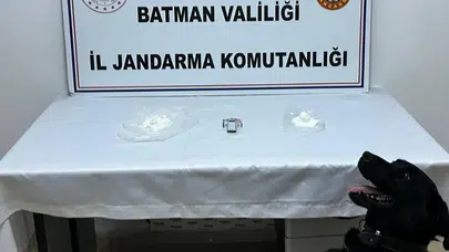 Batman'da uyuşturucu operasyonu: 180 gram kokain ele geçirildi