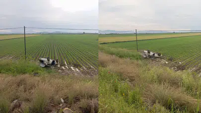 Adana Kozan'da araç takla attı : 4 kişi yaralandı