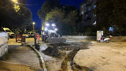 Eyüpsultan'da havan topu olduğu değerlendirilen mühimmat bulundu