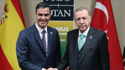 Cumhurbaşkanı Erdoğan, İspanya Başbakanı Sanchez ile görüştü