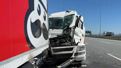 Kuzey Marmara Otoyolu'nda zincirleme kaza