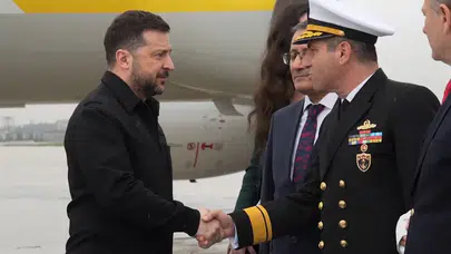 Zelensky, Cumhurbaşkanı Erdoğan ile görüşmek üzere İstanbul’a geldi
