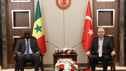 Başkan Kurtulmuş, Senegal Ulusal Meclisi Başkanı Ndiaye ile bir araya geldi