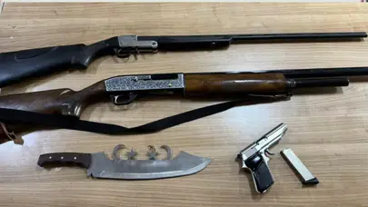 Kırşehir'de havaya ateş açan 3 şüpheli yakalandı