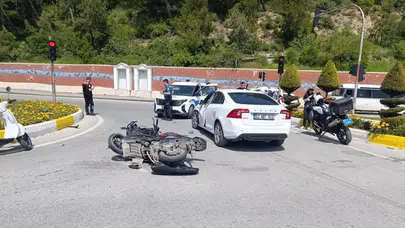 Antalya Manavgat'ta kaza : 2 yaralı