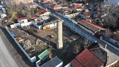 Edirne Şeyh Şüceaddin Camisi restorasyonunda sona gelindi