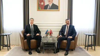 İçişleri Bakanı Çiftçi, Azerbaycan İçişleri Bakanı Eyvazov ile bir araya geldi