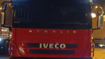 Samsun’da plakalarını kapatıp kantardan kaçan 3 çekiciye 420 bin TL ceza