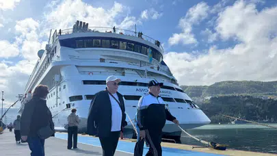 'Astoria Grande' kruvaziyeri Amasra'da