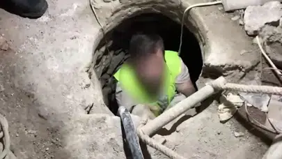 Fatih'te arkeolojik sit alanında define operasyonu! 'Kuyu taştı' dediler, suçüstü yakalandılar