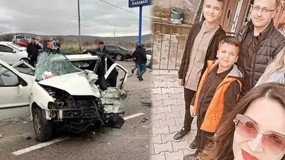 Nevşehir'de baba ve 2 çocuğun öldüğü kazada anne de kurtarılamadı