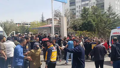 Kahramanmaraş’ta ortaokulda silah sesleri