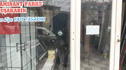 İzmir'de silahlı saldırı : İş yeri kurşunlandı