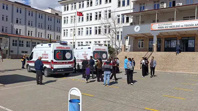 Adıyaman’da 3 öğrenci gıda zehirlenmesi şüphesiyle hastaneye kaldırıldı