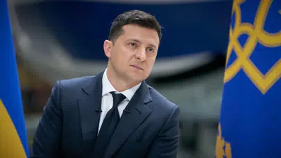 Ukrayna Devlet Başkanı Zelensky : Askeri uzmanlarımızı Orta Doğu'ya gönderdik