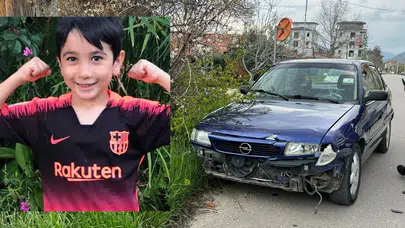 Burdur'da feci kaza : 10 yaşındaki çocuk 5 günlük yaşam savaşını kaybetti