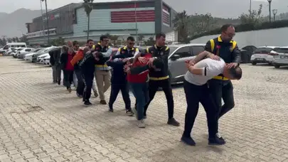 Hatay'da aranan şahıslara operasyon : 7 tutuklama