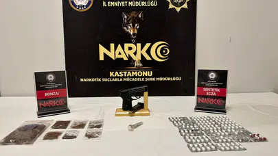 Kastamonu'da uyuşturucu operasyonu : 6 gözaltı