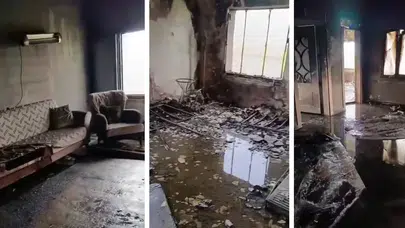 Diyarbakır’da korkunç intikam : Kavga ettiği husumetlisinin evini ateşe verdi