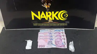Düzce'de uyuşturucu operasyonu : 1 tutuklu