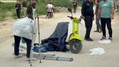 Adana'da motosikletli sürücüye silahlı saldırı : 1 ölü