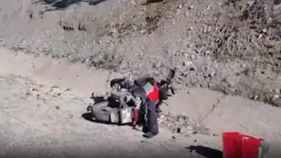 Bolu'da motosiklet grubunda peş peşe kazalar : 1'i ağır 2 kişi yaralandı