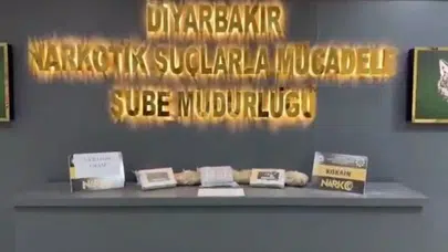 Diyarbakır'da uyuşturucu operasyonu : 6 kilo kokain ele geçirildi