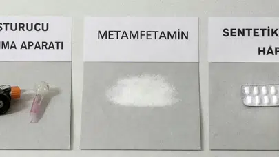 Karabük'te uyuşturucu operasyonu : Çok sayıda ürün ele geçirildi