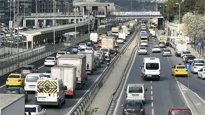 İstanbul’da trafik yoğunluğu yüzde 81’e dayandı