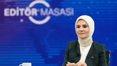 Bakan Göktaş, Anadolu Ajansı Editör Masası'nda