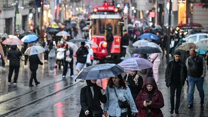3 bölgede sarı kodlu sağanak alarmı verildi