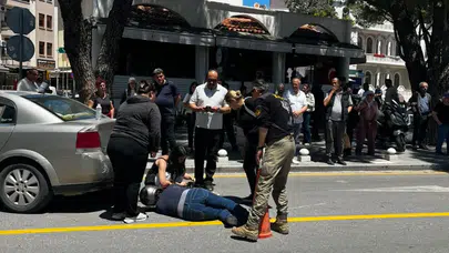 Menteşe'de üç tekerlekli motosiklet otomobile arkadan çarptı : 1 yaralı