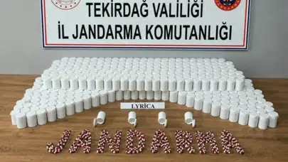 Tekirdağ Malkara'da uyuşturucu operasyonu : Çok sayıda hap ele geçirildi