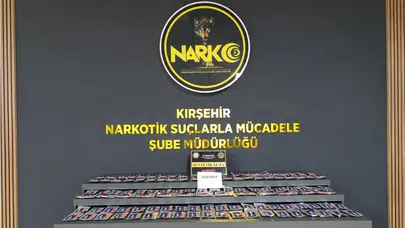 Kırşehir’de uyuşturucu operasyonu : 4 şüpheli tutuklandı