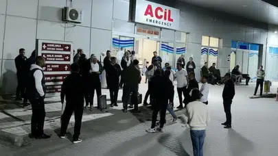 Adıyaman'da hastanede iki grup arasında kavga çıktı