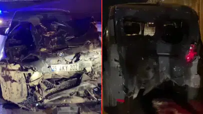 Kocaeli'de 4 araçlı zincirleme trafik kazası : 3 yaralı