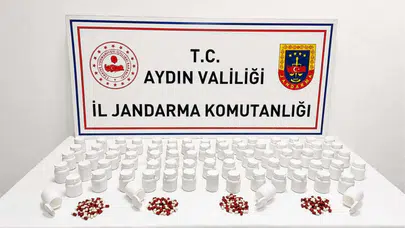 Aydın Efeler'de uyuşturucu operasyonu : 3 bin 939 adet hap ele geçirildi