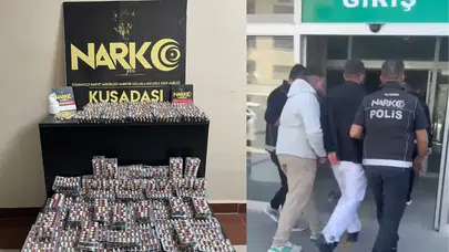 Aydın Kuşadası'nda narkotik operasyonu : 4 tutuklu
