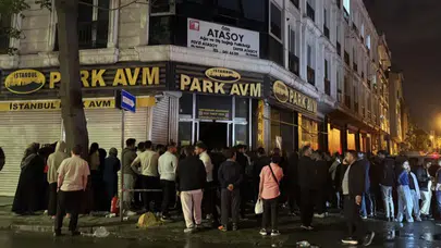 Küçükçekmece'de iş yerinde yangın çıktı : 3 kişi dumandan etkilendi