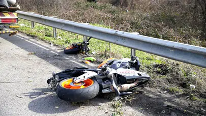 Antalya Kemer’de iki motosiklet çarpıştı : Rus turist hayatını kaybetti