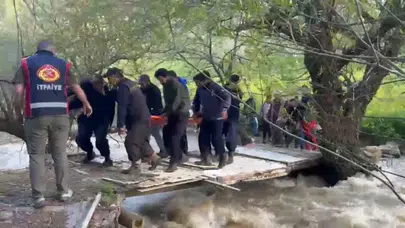 Hakkari'de kayalıklardan düşen 45 yaşındaki kadın hayatını kaybetti