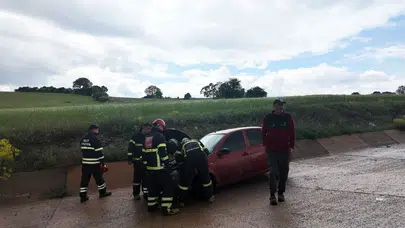 Kütahya'da trafik kazası : 4 kişi yaralandı