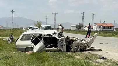 Karaman'da kaza : 4 yaralı