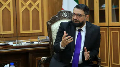 Suriye Adalet Bakanı Veys, Türkiye'nin Şam Büyükelçisi Yılmaz ile bir araya geldi
