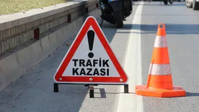 Burdur'da motosiklet devrildi, sürücüsü yaralandı