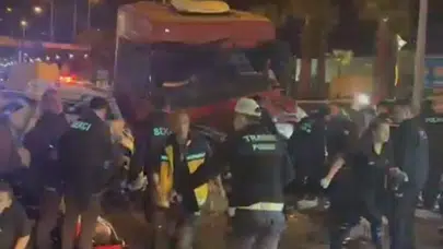 Giresun'da tır iki otomobile çarptı: 5 ölü, 6 yaralı